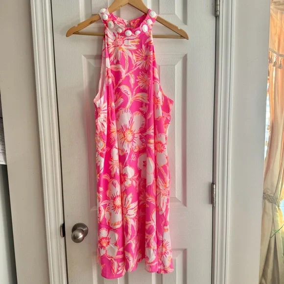 Lilly Pulitzer Alli Floral Swing Dress in Beachy Blooms - Picture 8 of 11